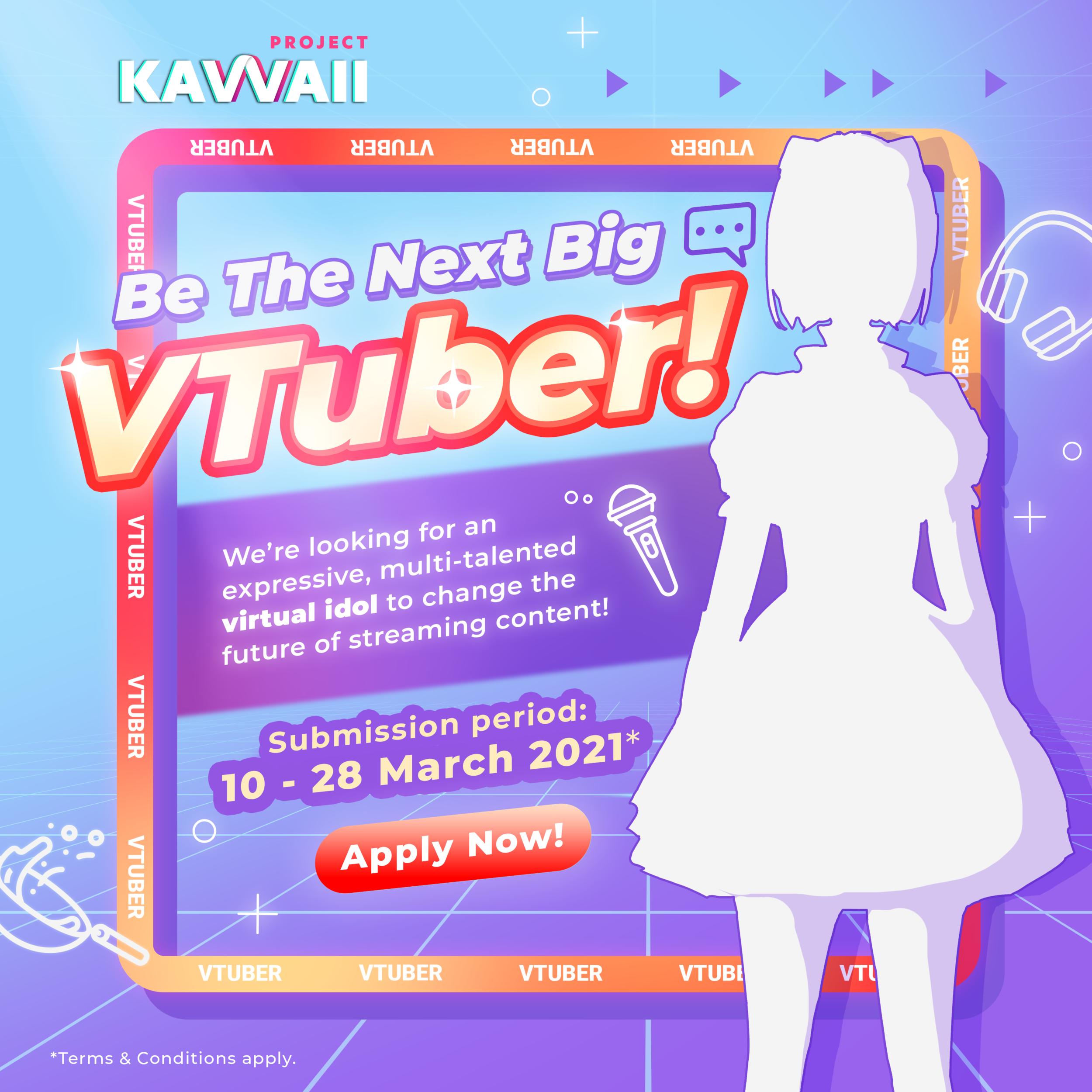 airasia lakukan terobosan untuk masa depan virtual idol di industri konten streaming dengan Project Kavvaii