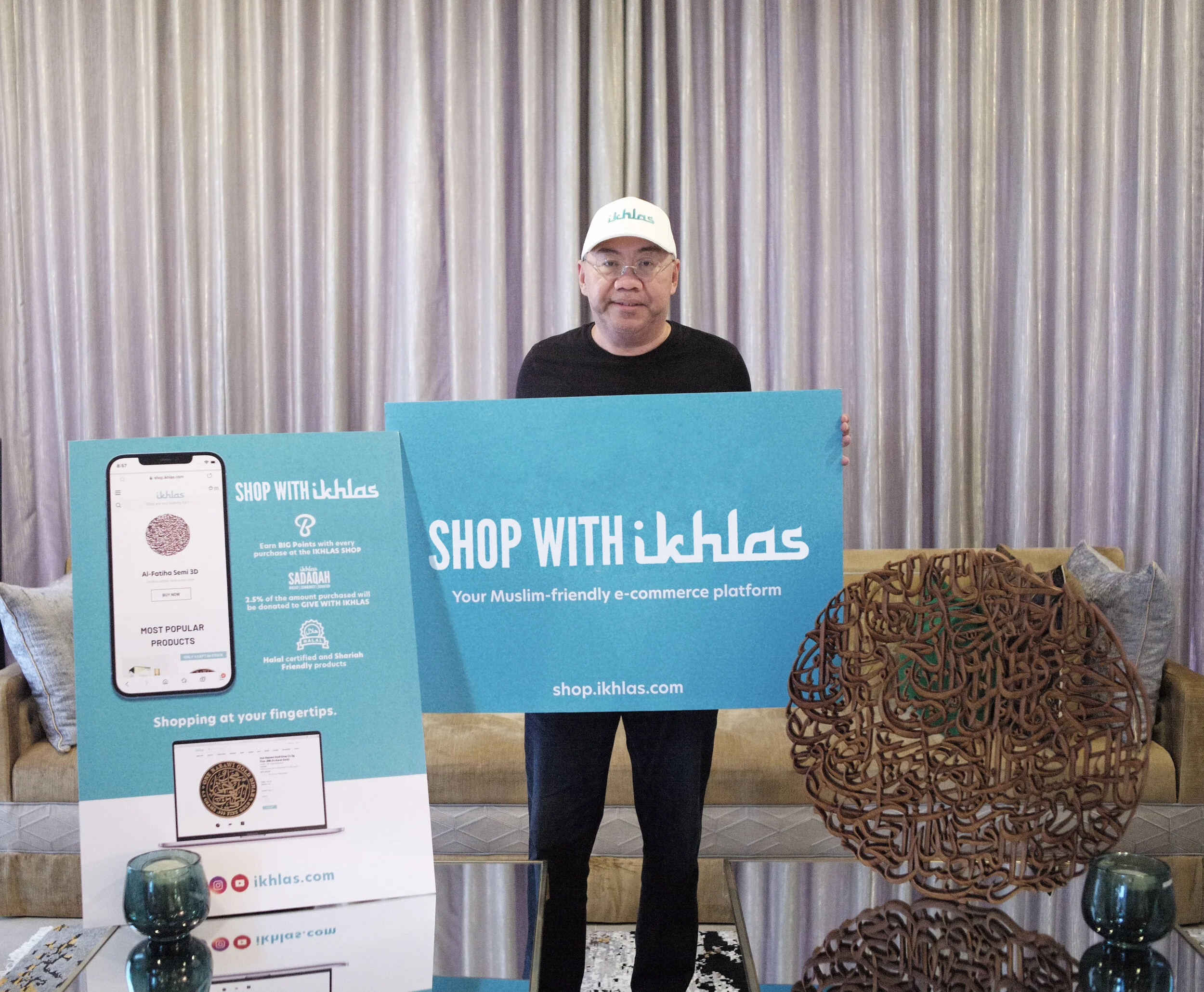 IKHLAS lancar platform e-dagang mesra muslim ‘Shop with IKHLAS’