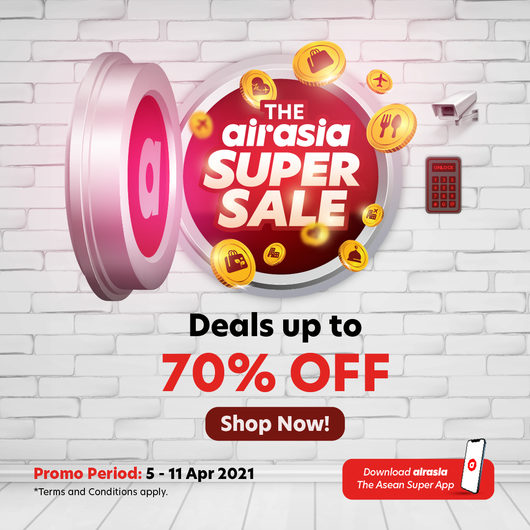 Amazing deals, discounts galore from airasia’s first Super Sale this year