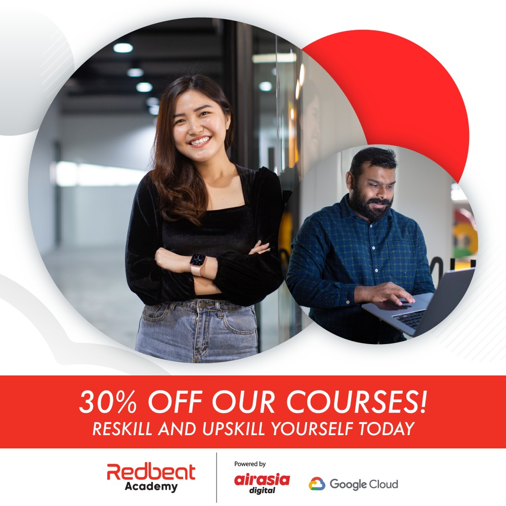 Pelajari dan tingkatkan kemahiran digital baharu di Redbeat Academy pada PKP 3.0 ini