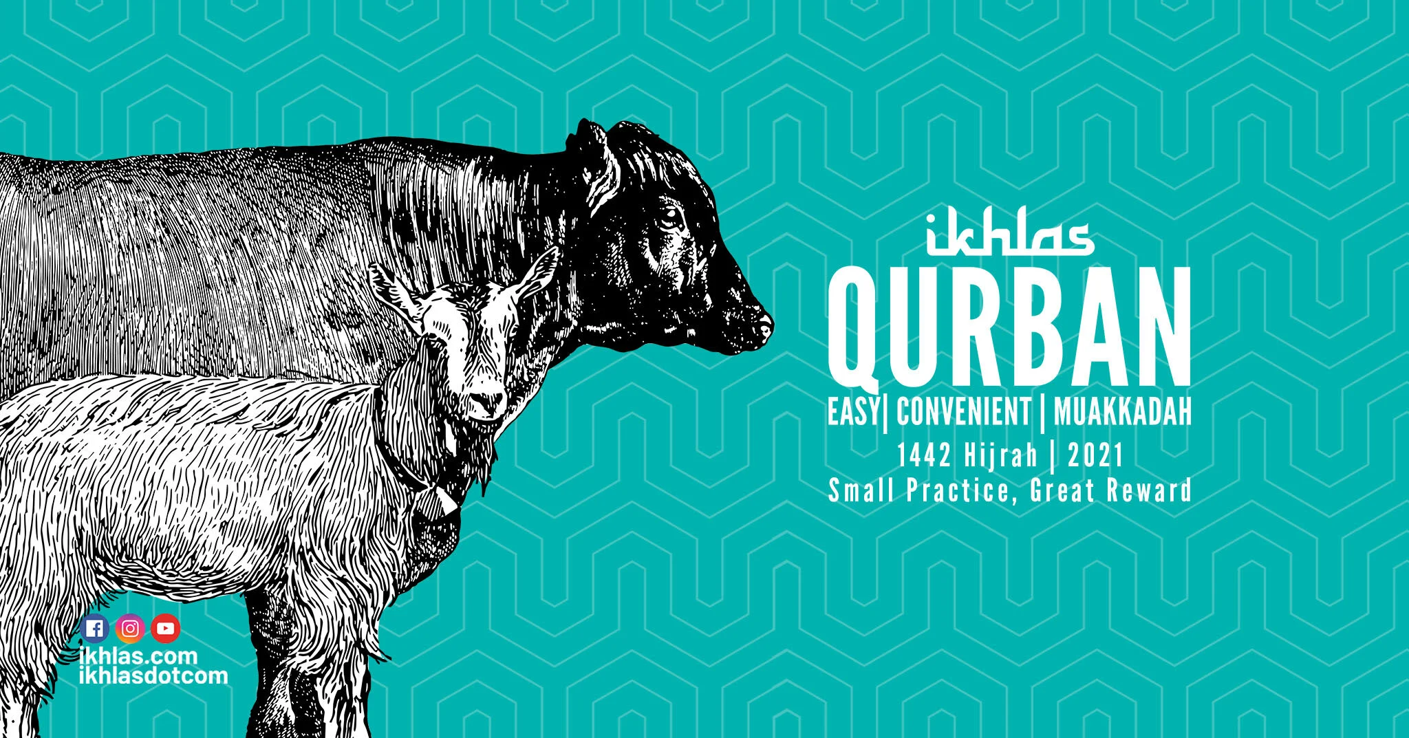 Perform your Qurban in a few clicks!