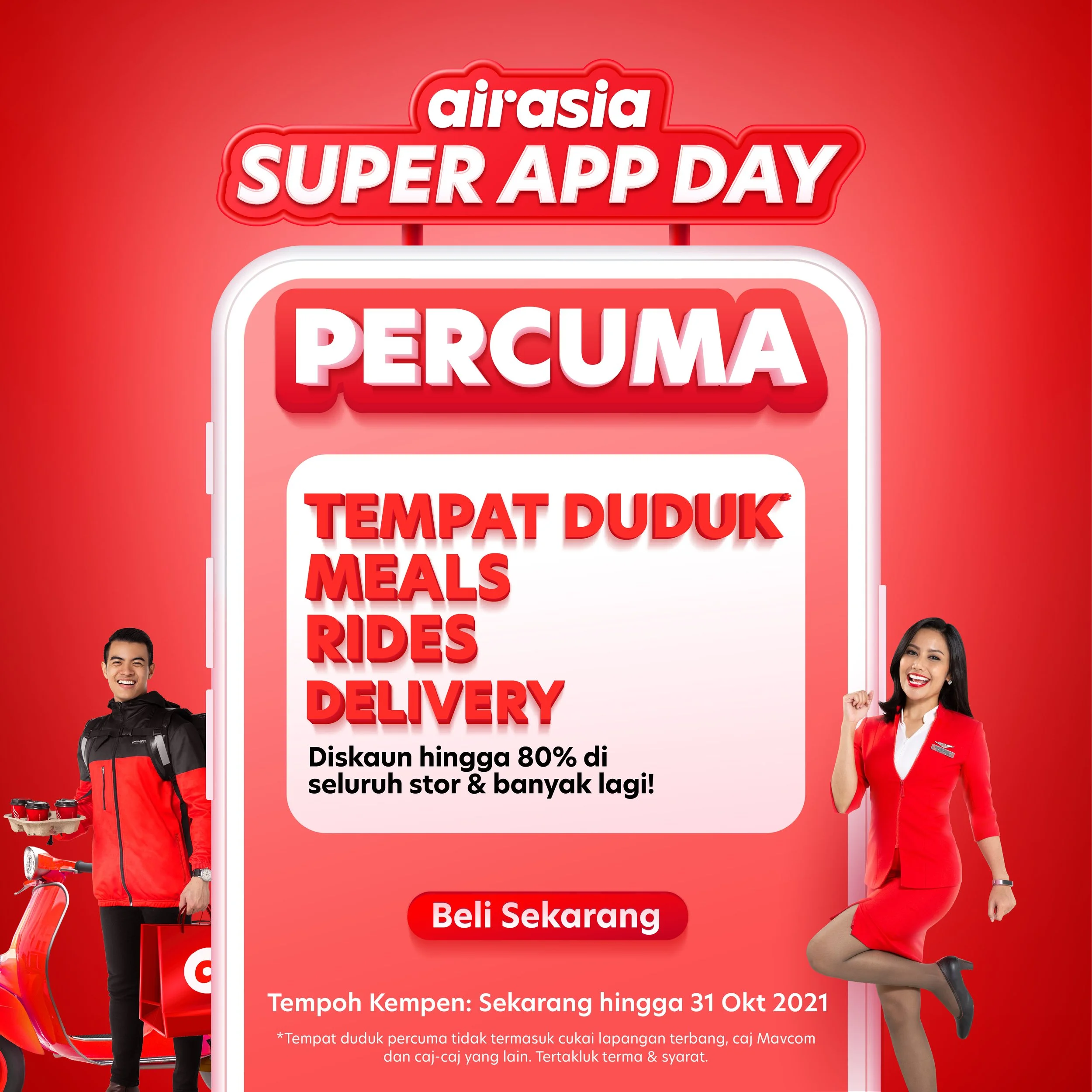 airasia Super App rai ulang tahun pertama dengan tawaran luar biasa dengan sambutan SUPER APP DAY