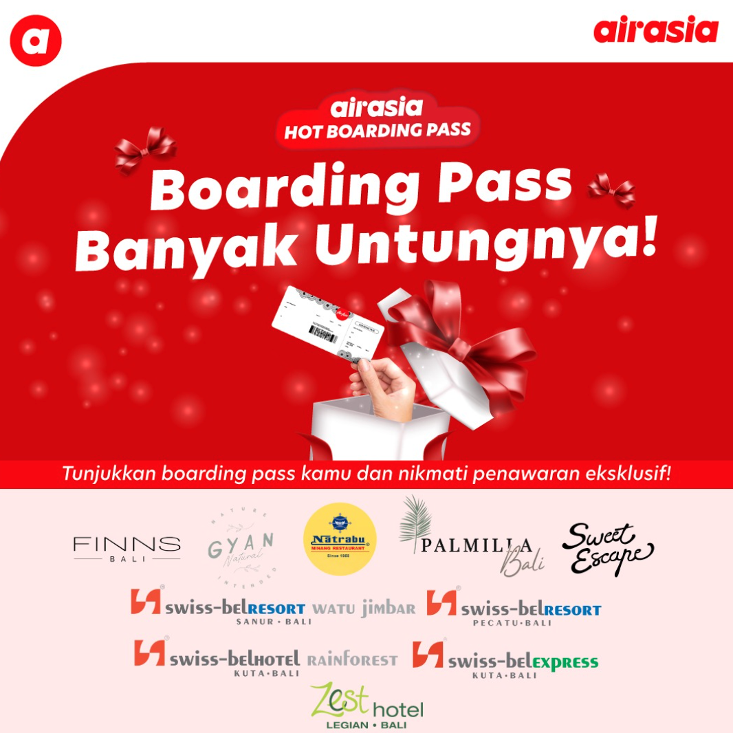 AirAsia Hot Boarding Pass hadir kembali untuk tawarkan liburan yang lebih seru dan hemat