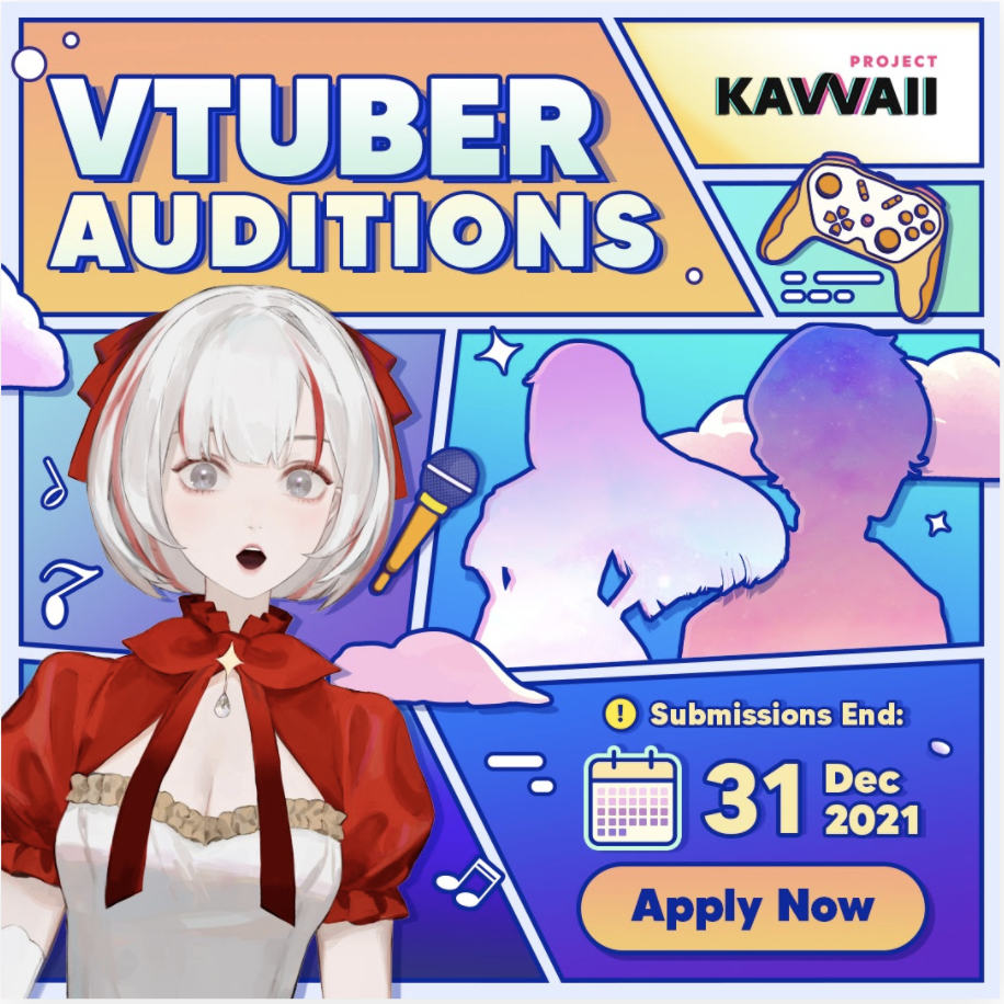 Project Kavvaii寻求新的虚拟偶像