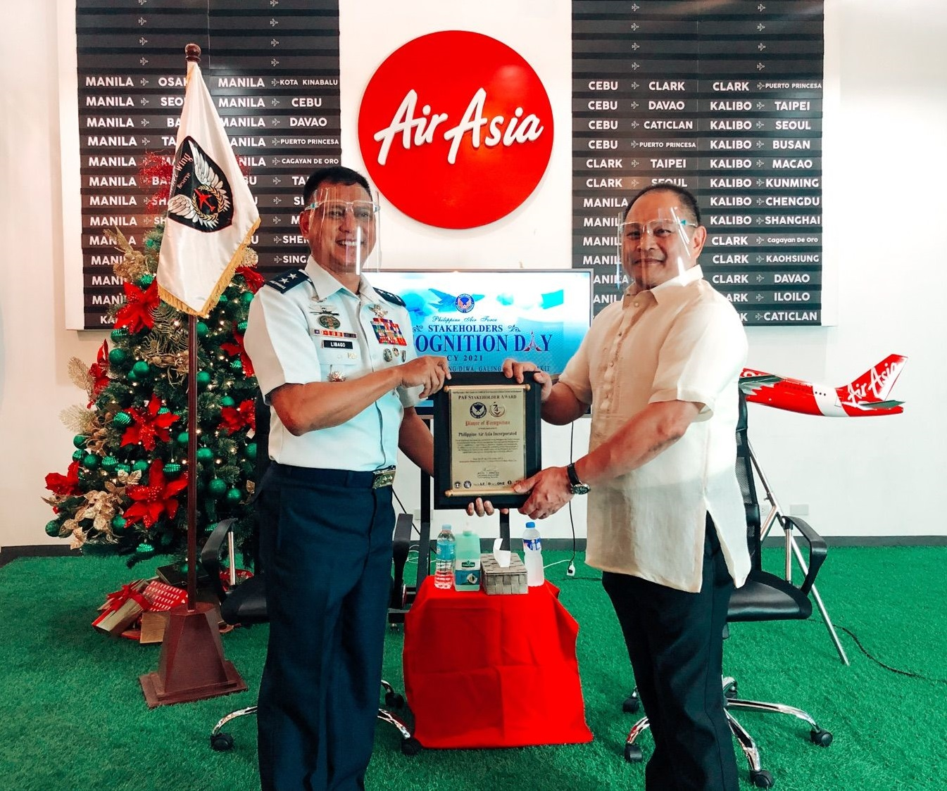Philippine Air Force honors AirAsia Philippines with Outstanding Stakeholder Award