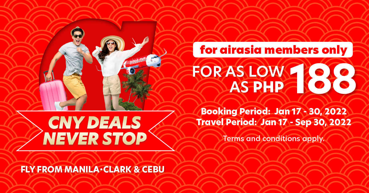 AirAsia welcomes February with Chinese New Year and 2.2 Travel Promos