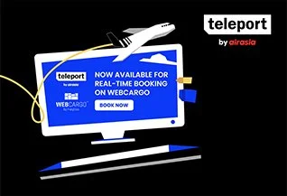 Teleport to launch online accessibility to its air cargo capacity in Asia with WebCargo, the leading cargo booking platform