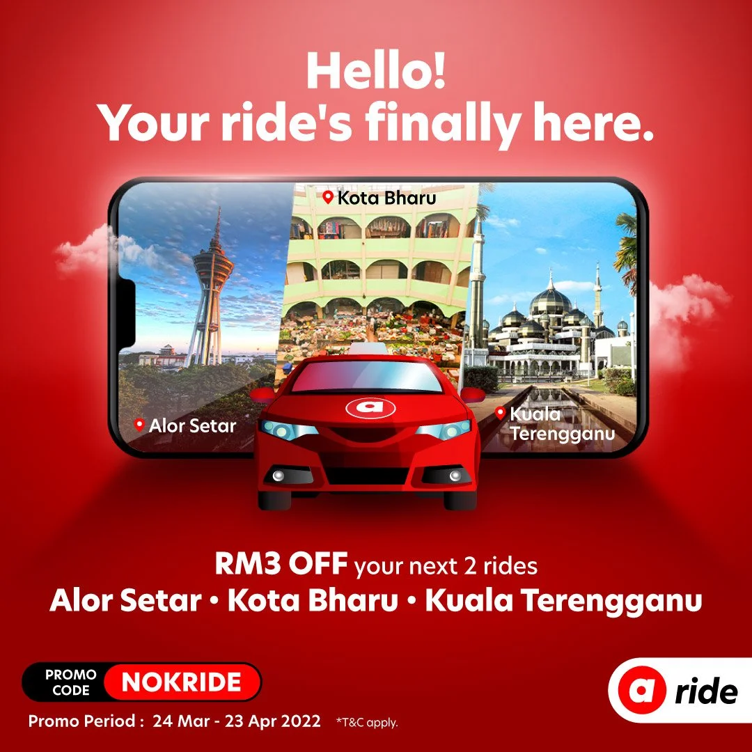 airasia ride expands to Alor Setar, Kota Bharu and Kuala Terengganu ...