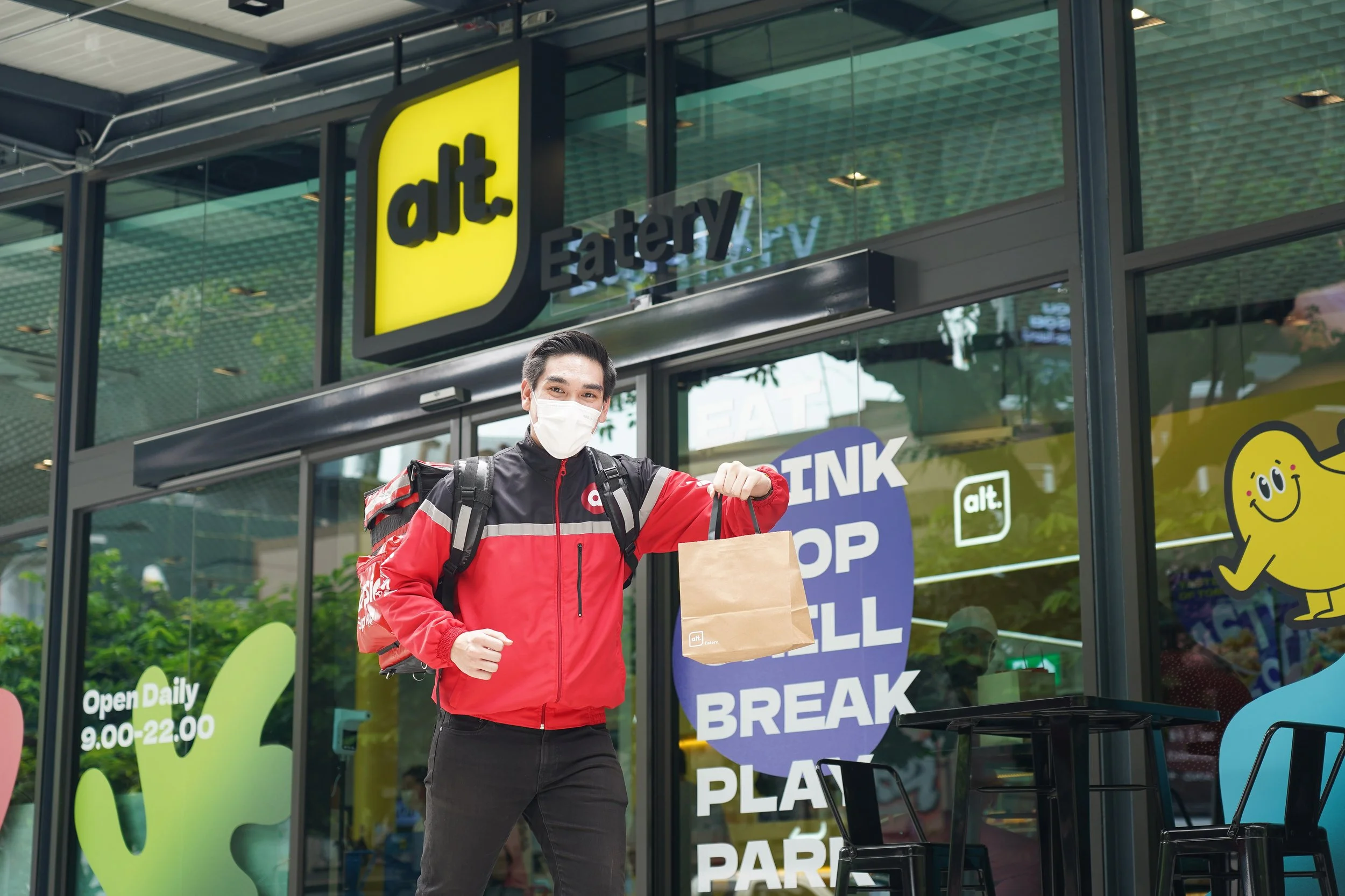 airasia food first to deliver orders for  plant-based restaurant “alt. Eatery”