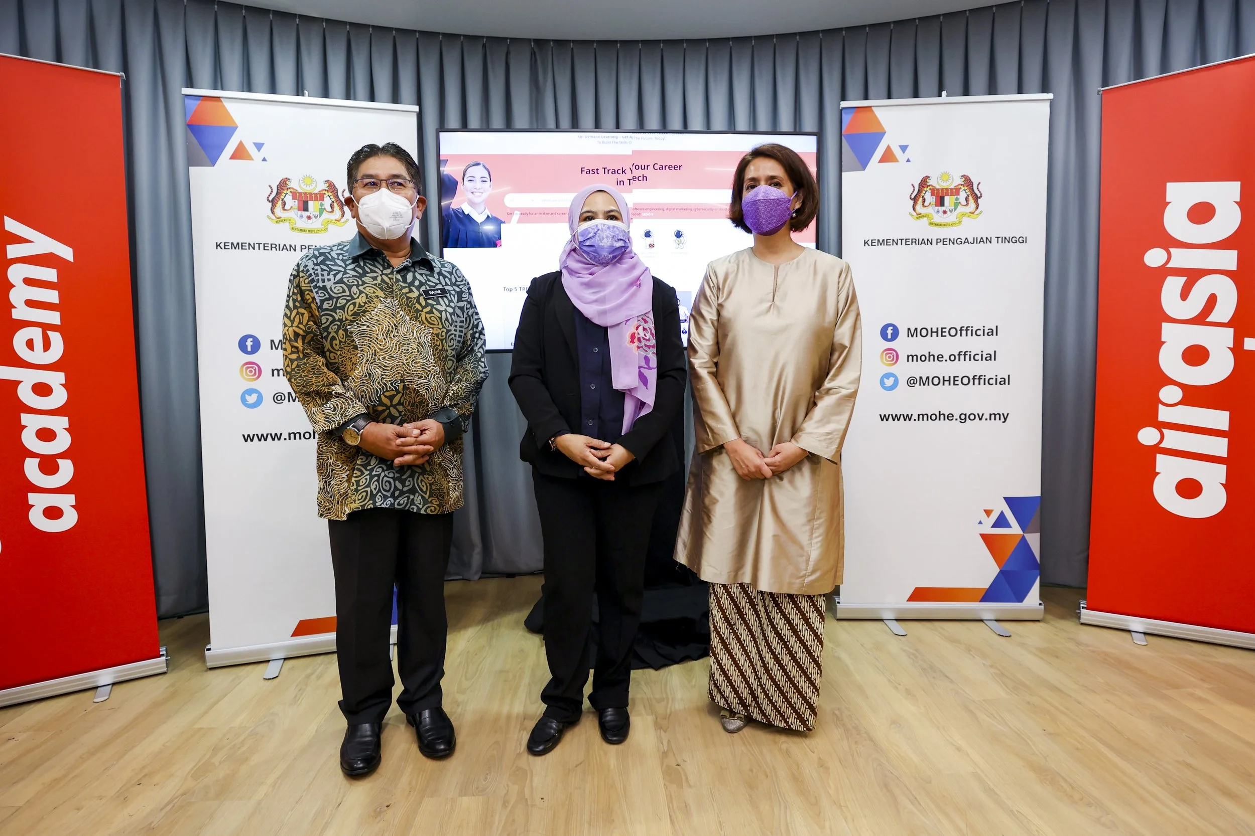 AirAsia Academy Lancar Platform On-Demand Learning, Kerjasama Dengan Kementerian Pengajian Tinggi Untuk Memajukan Malaysia Sebagai Negara Maju Digital