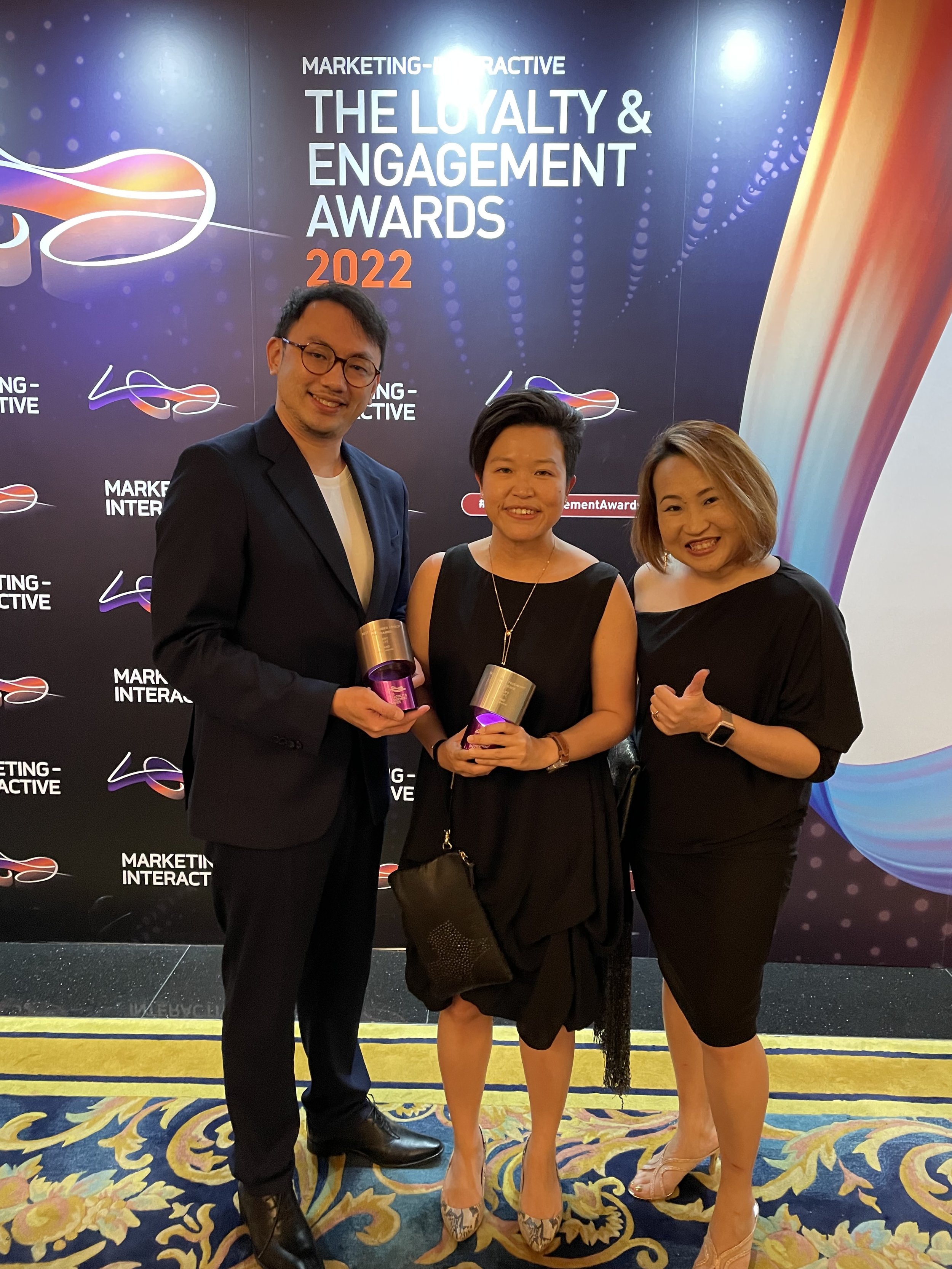 Photo caption: From left - Cheng Ling Wei, Head of Brand & Creative, Ong Wai Fong, Chief Loyalty Officer, airasia rewards & Cindy Lim, Head of Marketing, airasia rewards