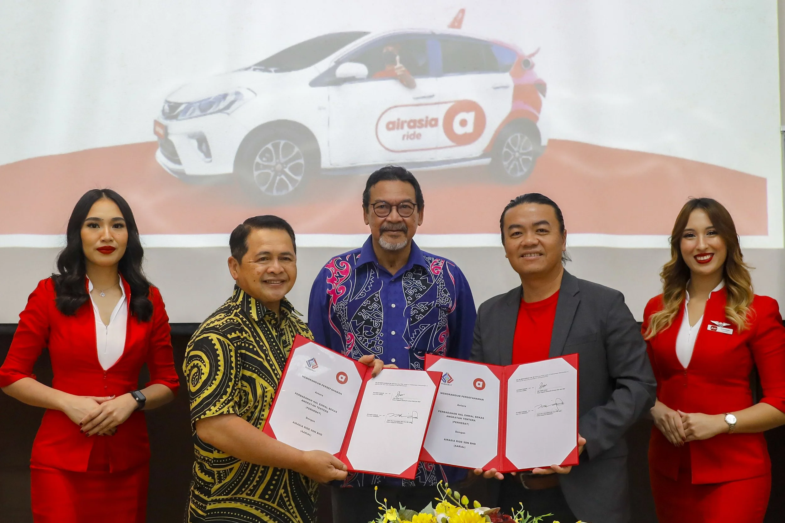 airasia ride ties up with PERHEBAT to recruit more ex-servicemen as driver partners 