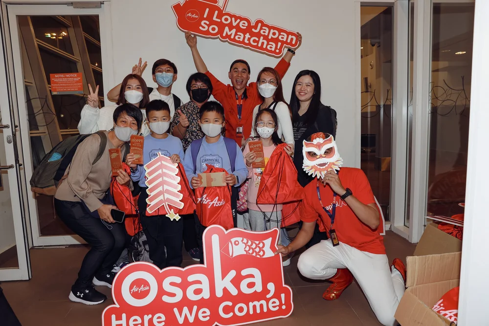 おはようさん大阪! 本日エアアジアXが日本の食の都へ復帰 — AirAsia
