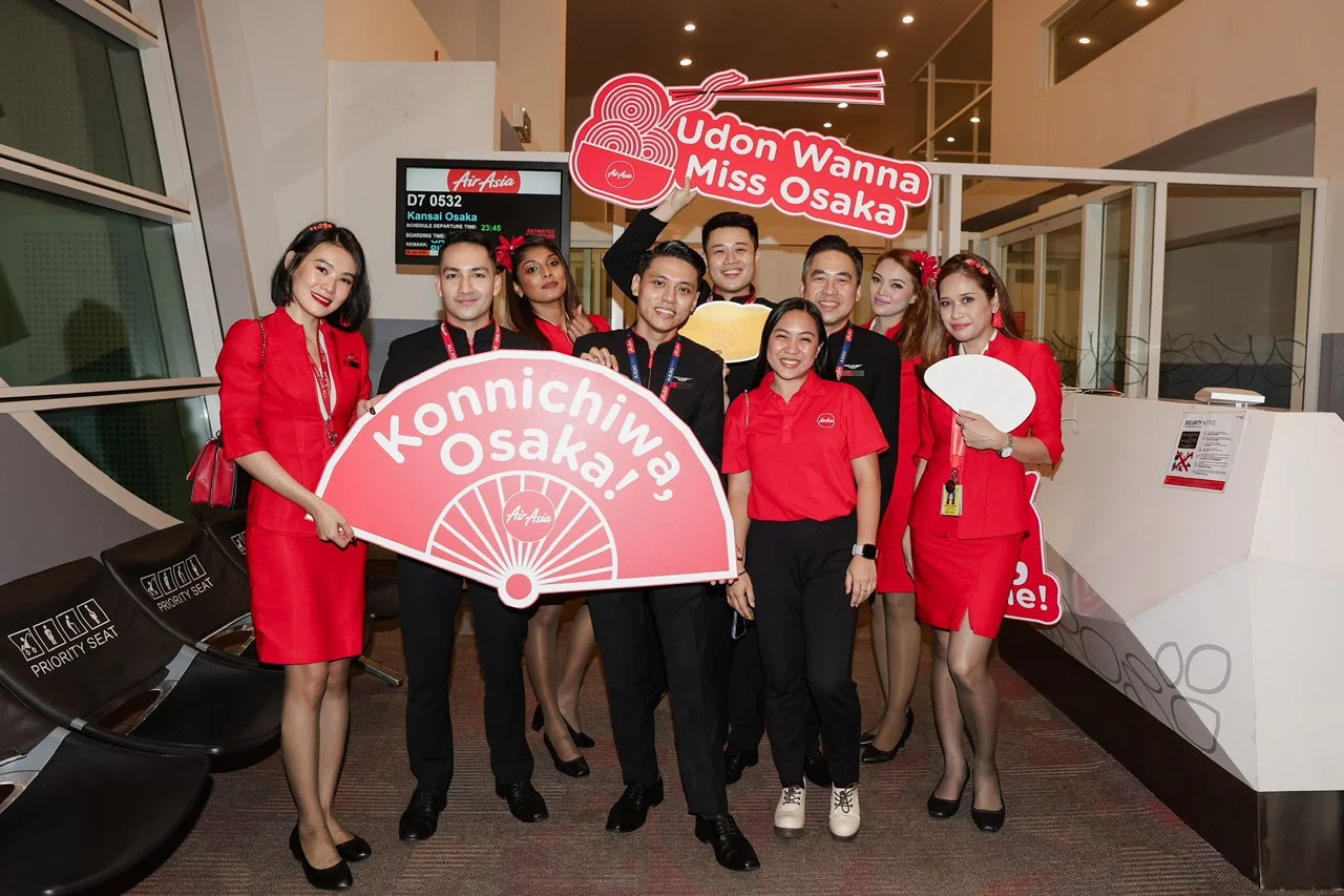 Ohayosan Osaka! AirAsia X kembali ke kota kulinari Jepun hari ini