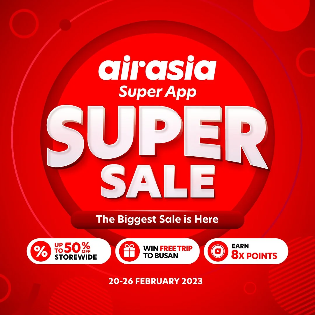 airasia Super App kicks off monthly Super Sale