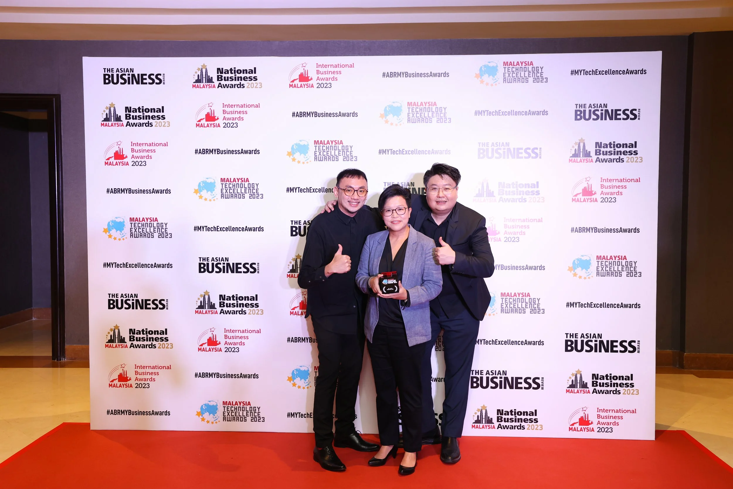  Photo caption: From Left- Cheng Ling Wei (Head, Branding &amp; Creative), Ong Wai Fong (Chief Loyalty Officer) and How Han Pan (Head of Technology).  