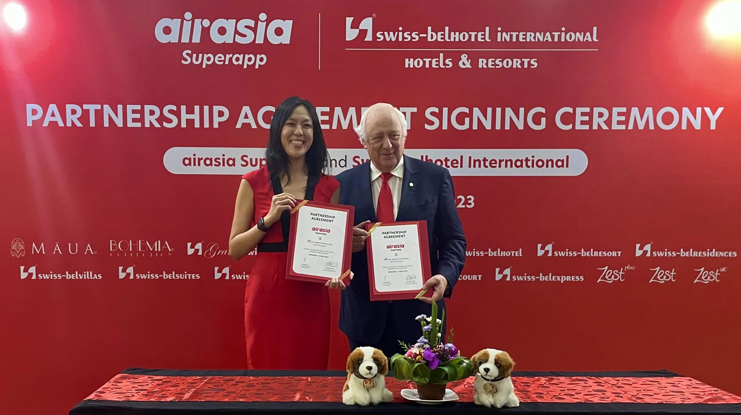 airasia Superapp rasmikan Perjanjian Perkongsian bersama Swiss-Belhotel International