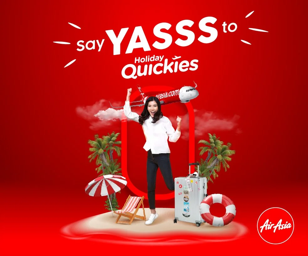 亚航推出 YASSS to Holiday Quickies 活动，重燃新加坡人的旅行热情和冒险精神