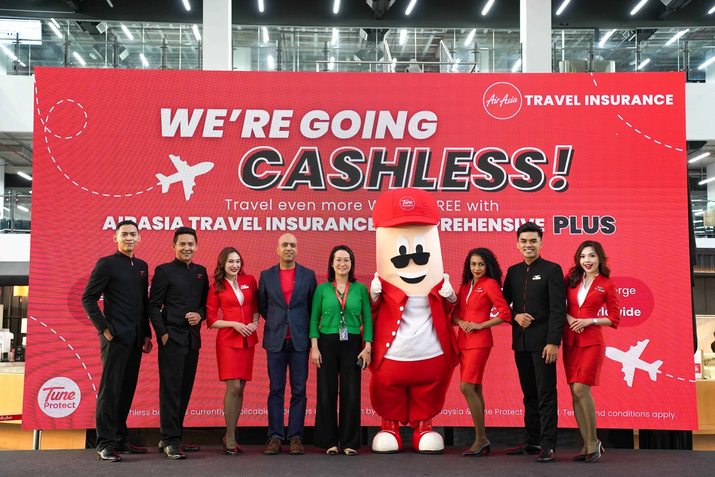 Tune Protect dan AirAsia mengumumkan pelan insurans perjalanan dipertingkat: AirAsia Comprehensive Travel PLUS dengan perkhidmatan masuk hospital tanpa tunai
