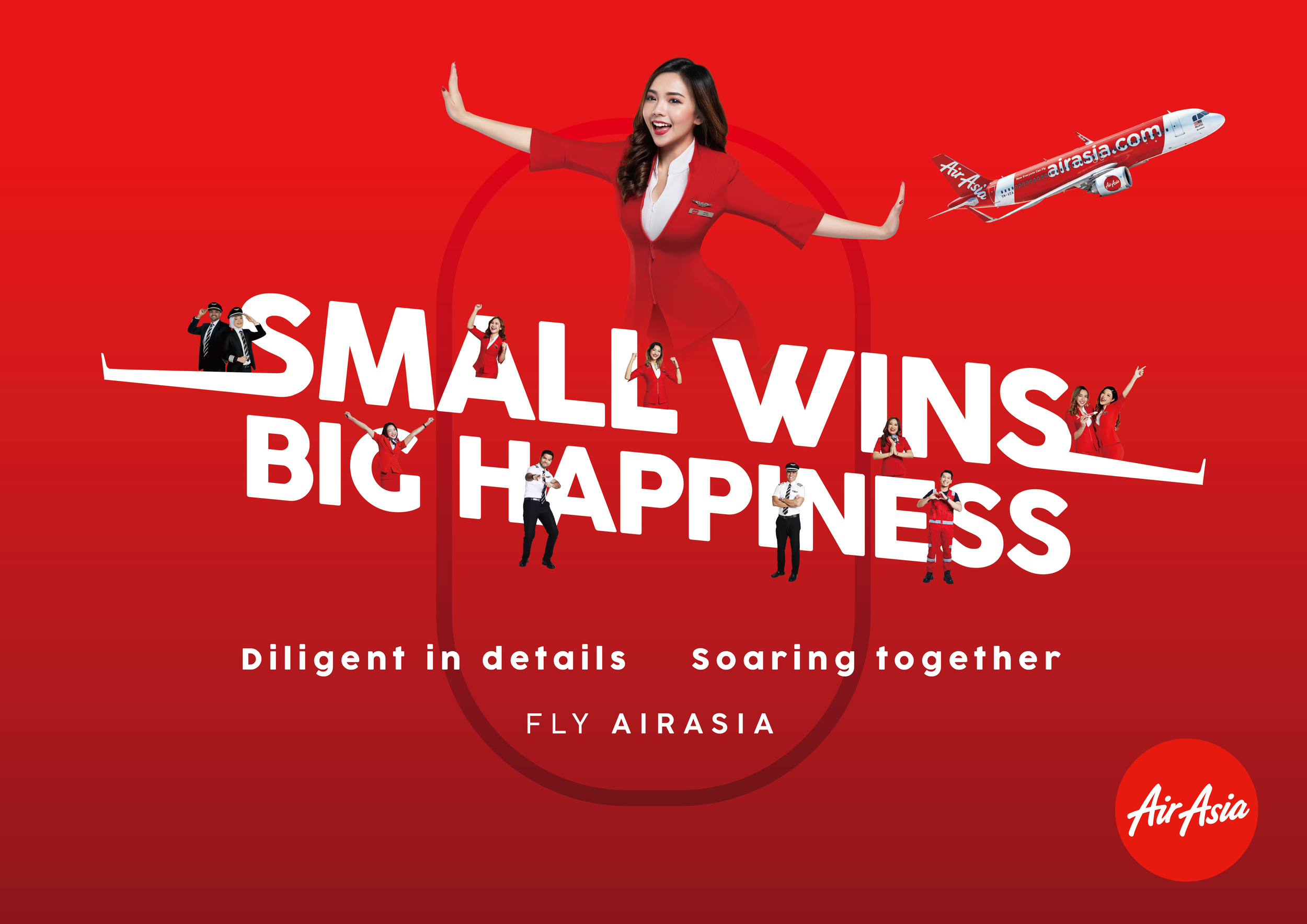 AirAsia surprises Hong Kong guests with Free Flight Giveaway in “Small Win, Big Happiness” event