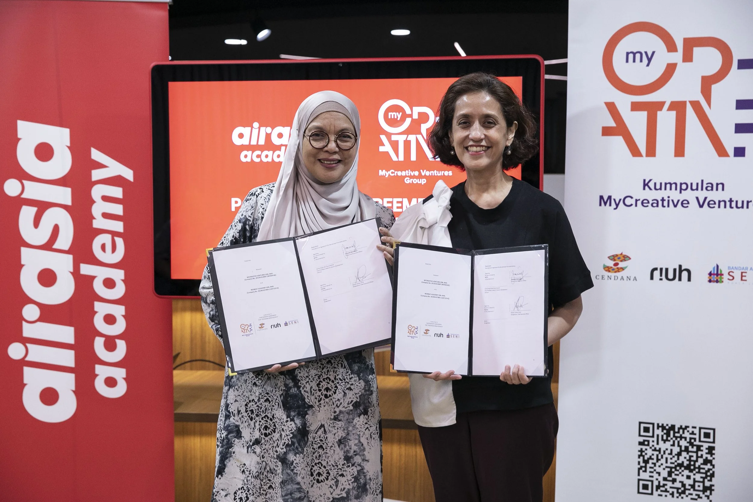 airasia academy 与 MyCreative Ventures 联手通过 Bina Kerjaya计划增强马来西亚人的自我发展