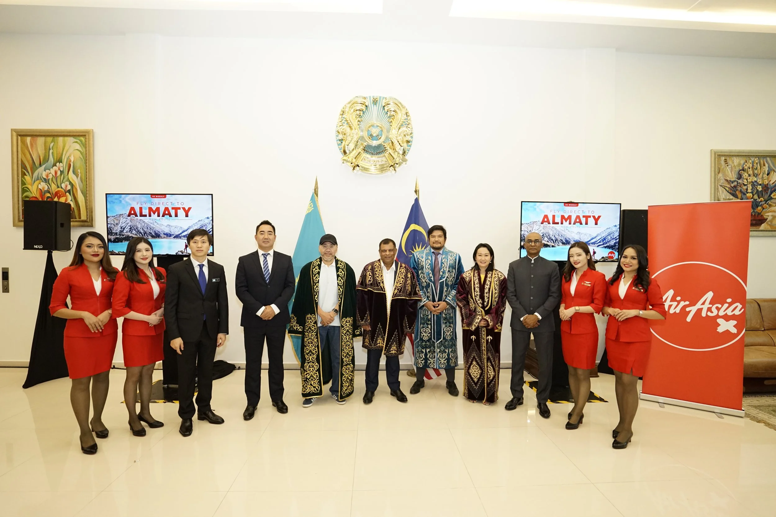 We're back! Now flying direct to Almaty, Kazakhstan