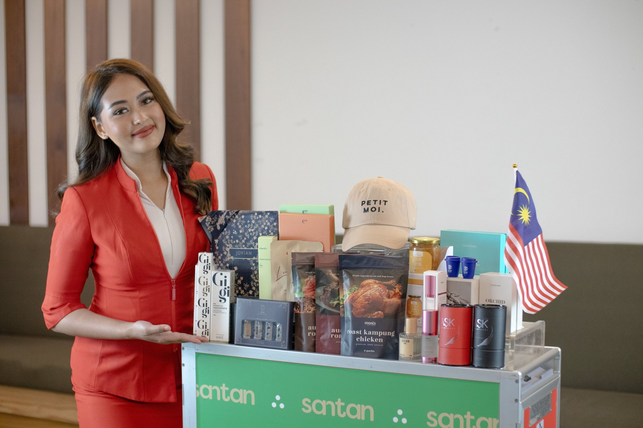 Santan Bawa Jenama Tempatan Terbang Tinggi