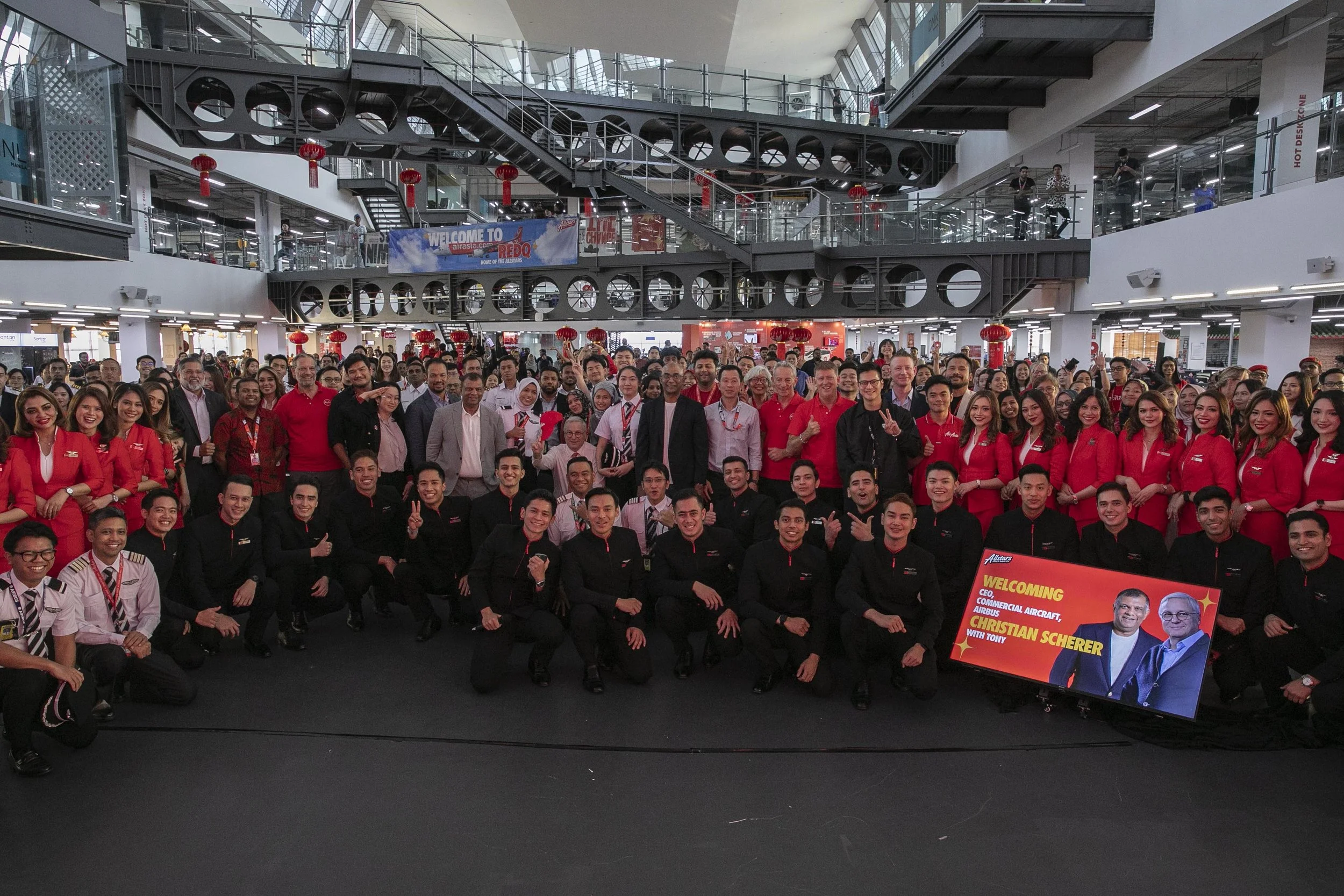 AirAsia reveals plan to become the world’s first low-cost network carrier during Airbus’ leadership visit