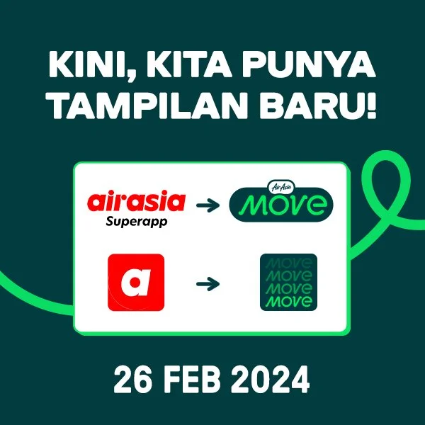 AirAsia MOVE Debut Pembaruan Tampilan Aplikasi, Langkah Awal Tegas dalam Transformasi Berkelanjutan