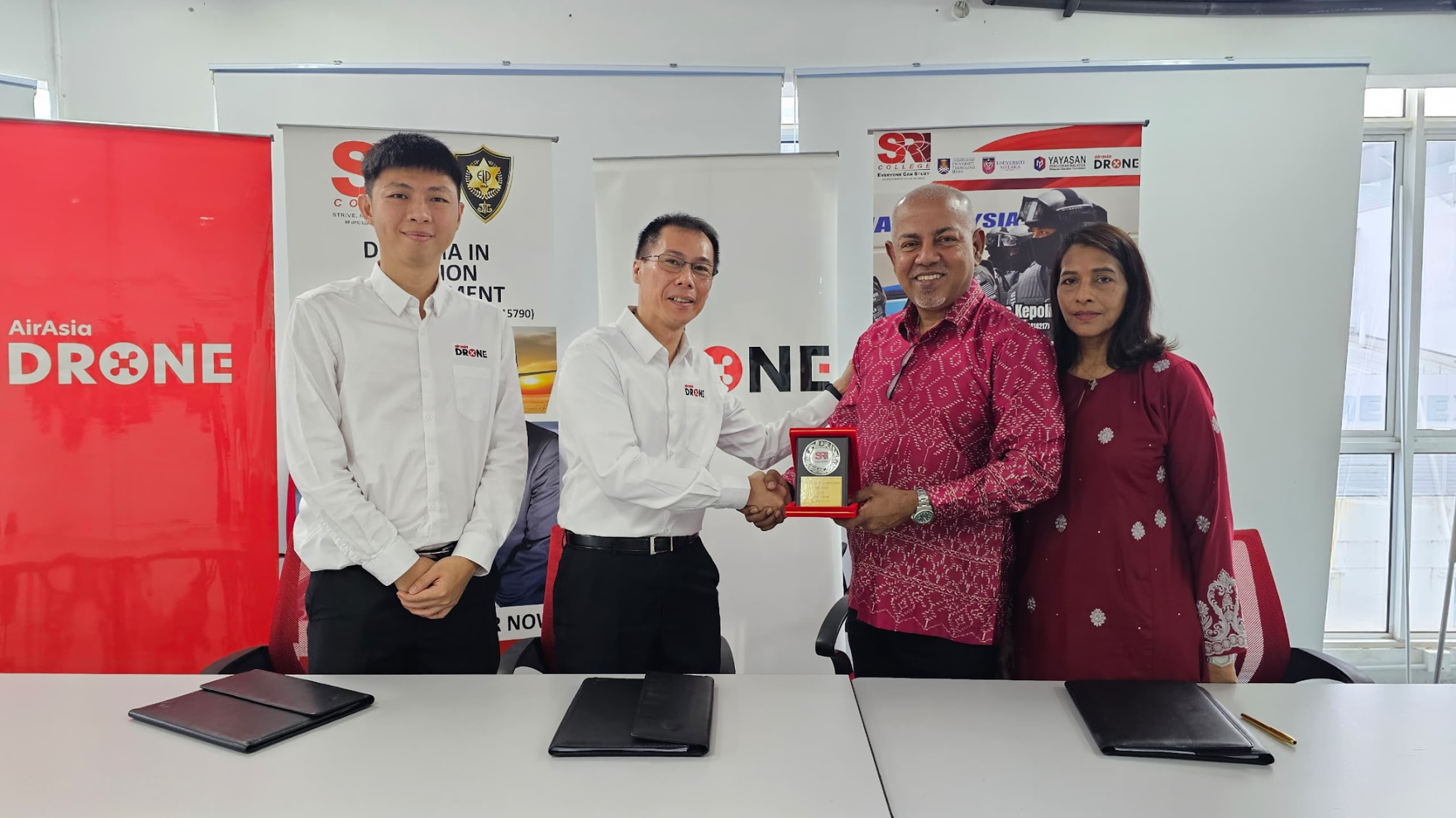 AirAsia Drone and SRI College pact takes flight to offer drone management education for aspiring aviators