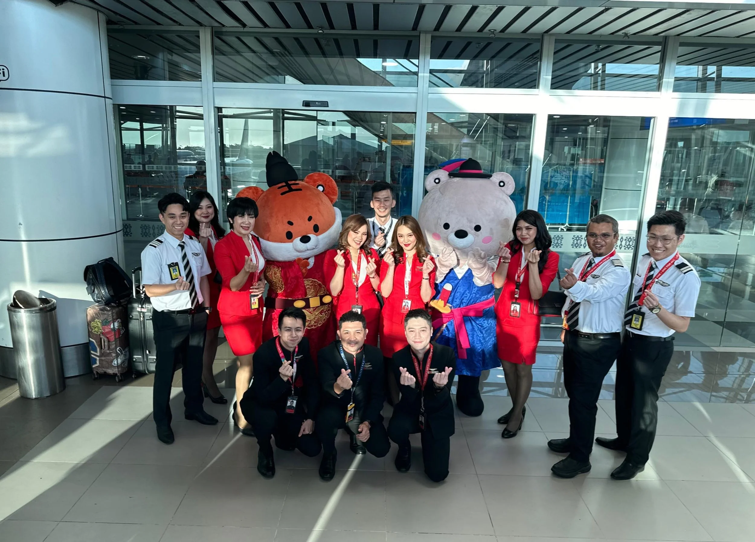 AirAsia celebrates inaugural flight connecting Kota Kinabalu to Seoul