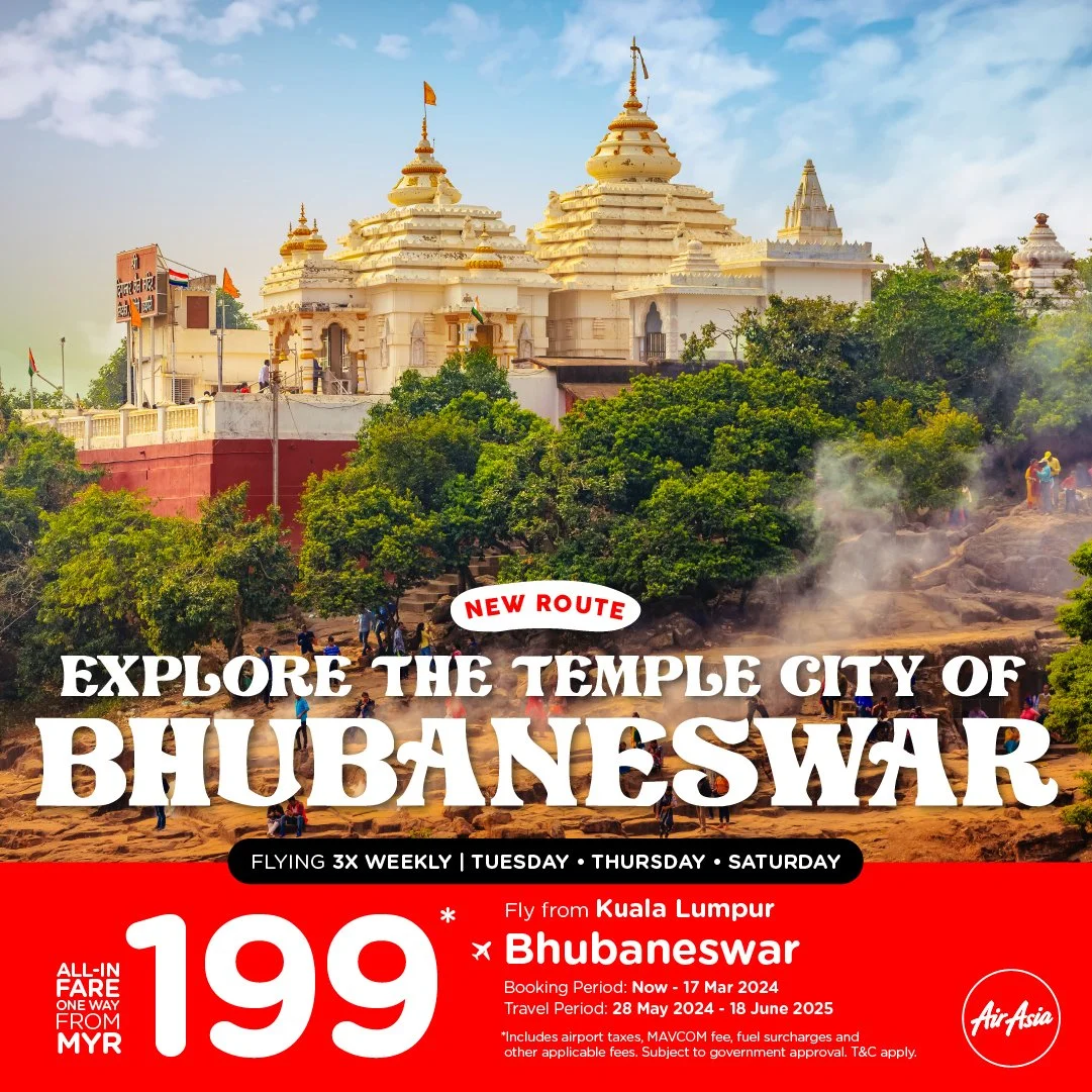 Namaskar, Bhubaneswar! AirAsia resumes flights to the mystical city in India’s east