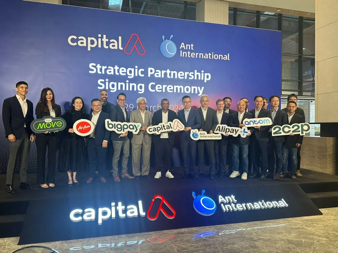 Capital A数字部门与蚂蚁国际建立战略合作伙伴关系，加强数字支付和金融技术合作