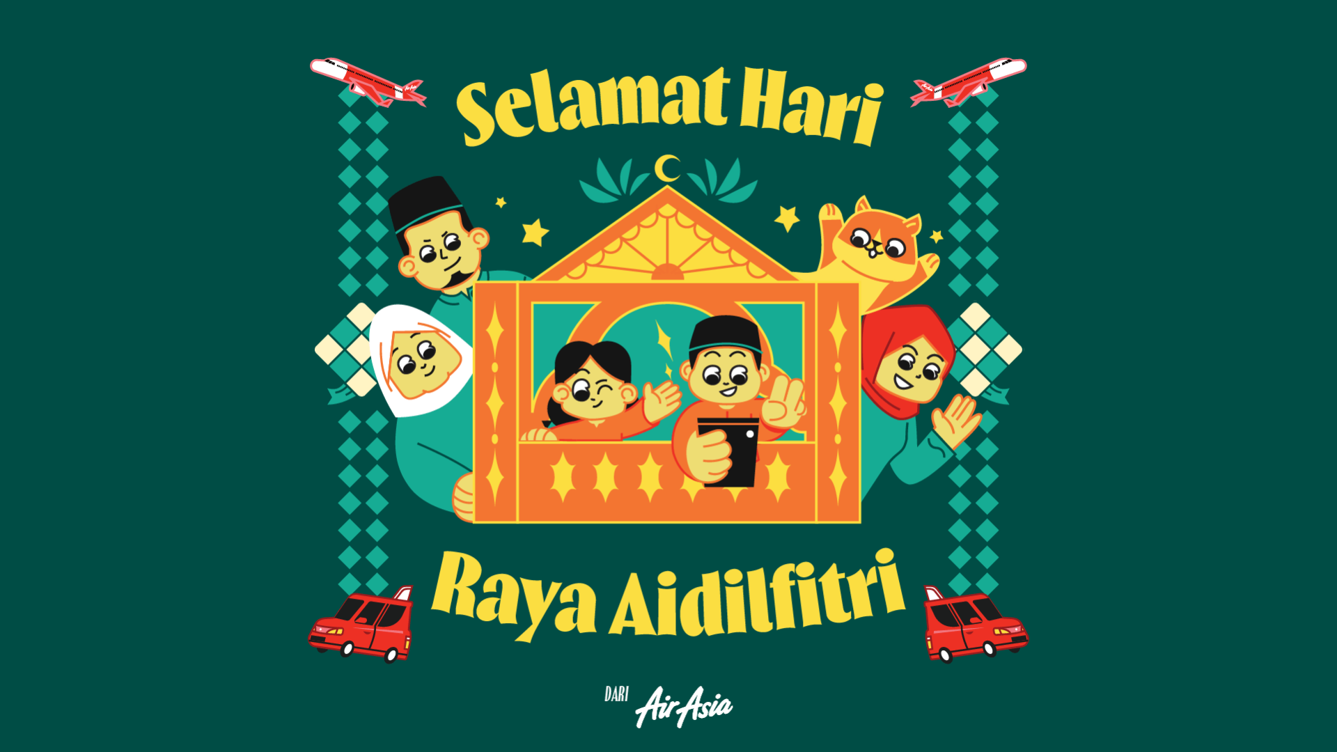 Travel seamlessly with AirAsia this Hari Raya