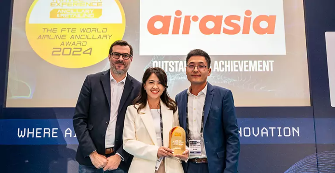 AirAsia wins big at the FTE World Airline Ancillary Award