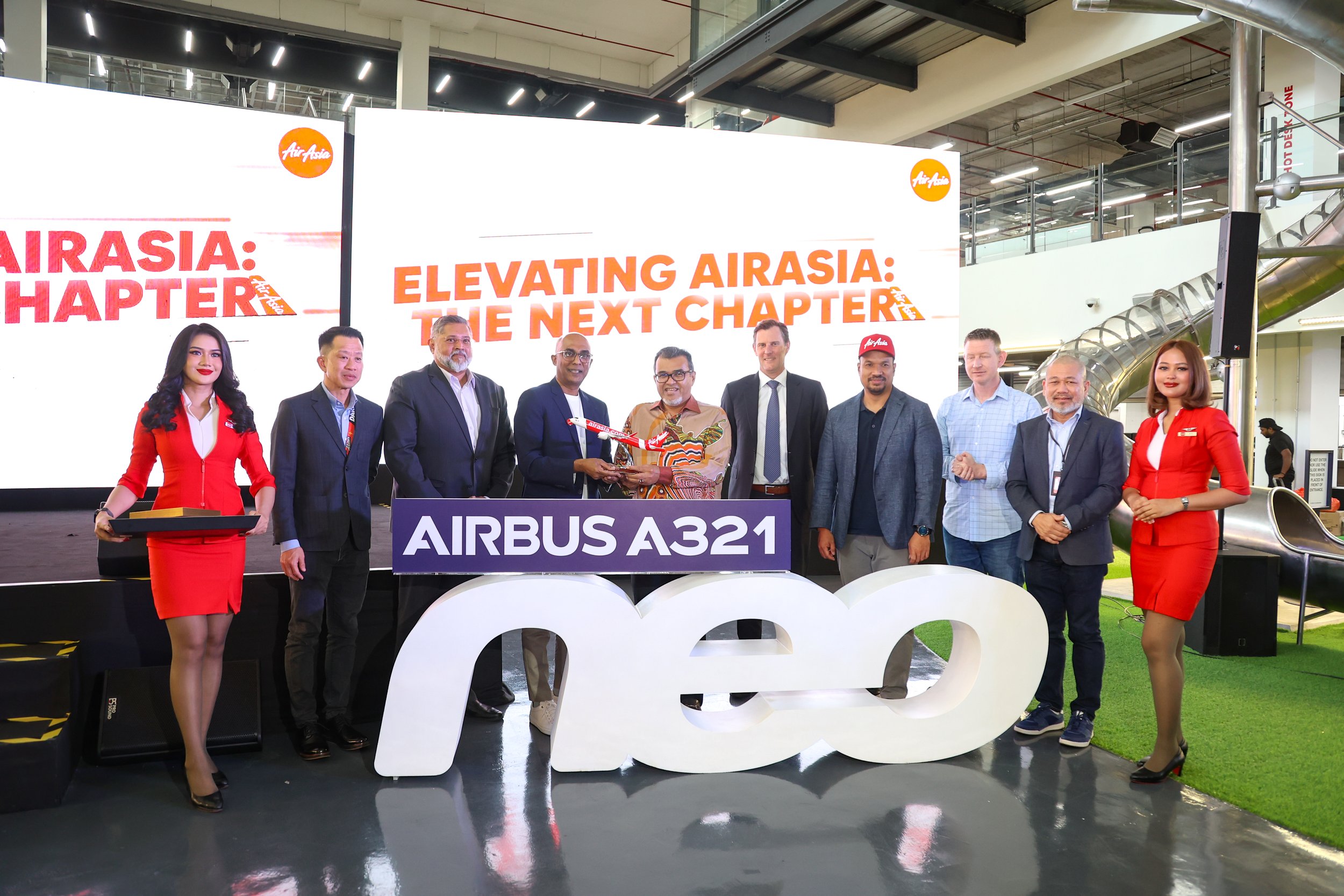 AirAsia pacu pertumbuhan dengan empat pesawat A321neo baharu, menjadikan jumlah keseluruhan pesawat sebanyak 221