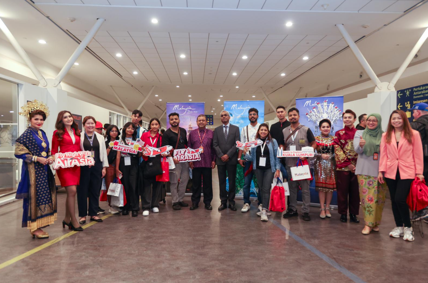 Double celebration: AirAsia welcomes maiden flights from Guwahati and  Kozhikode to Kuala Lumpur