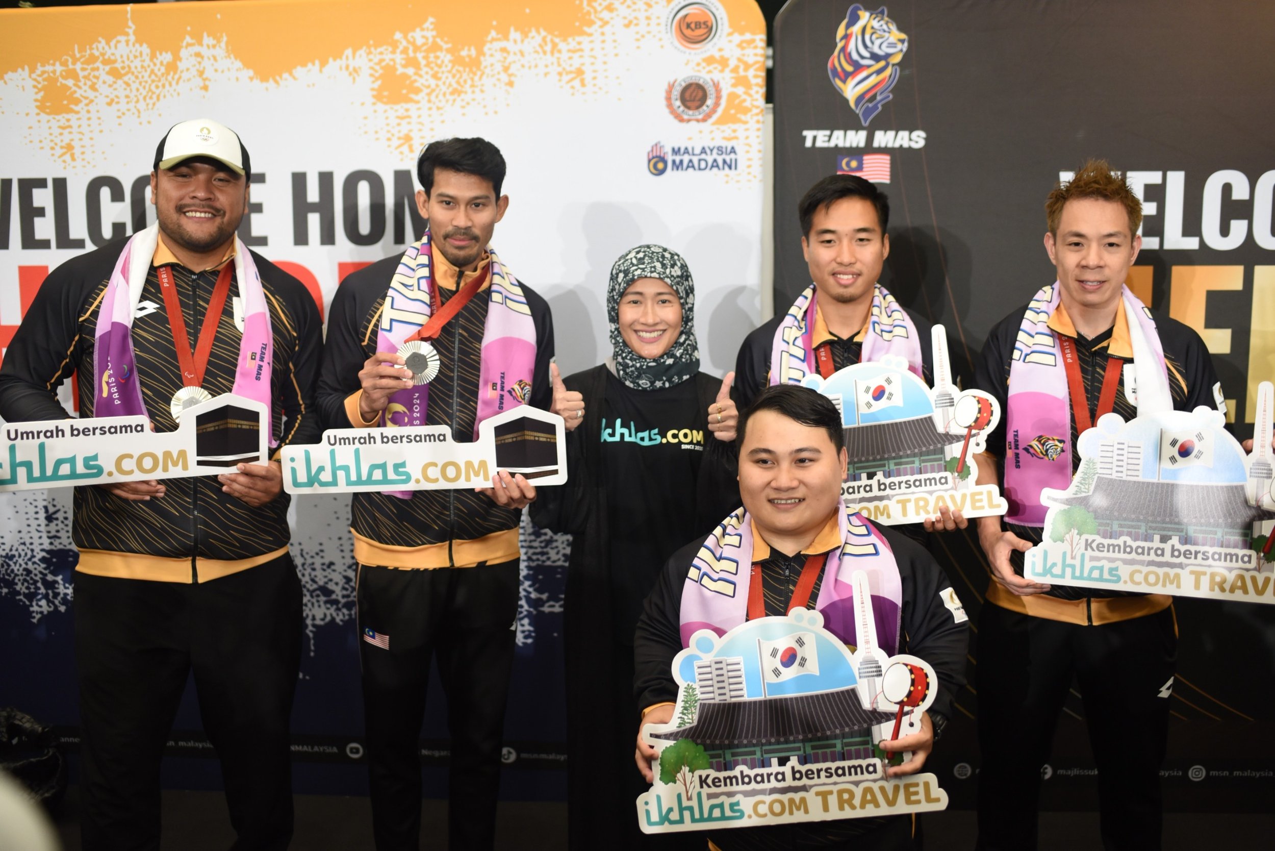 ikhlas.com sponsors paralympic heroes umrah, Korea travel packages