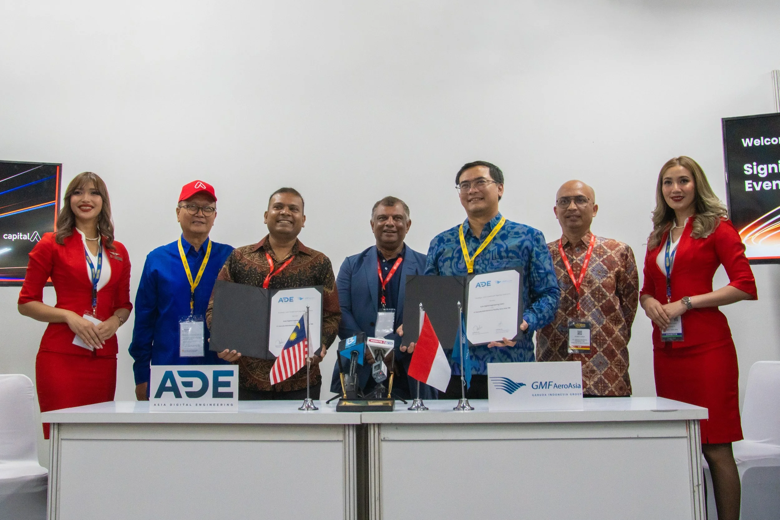 Asia Digital Engineering (ADE) dan GMF Bentuk Strategic  Joint Investment untuk Memperluas Layanan Landing Gear