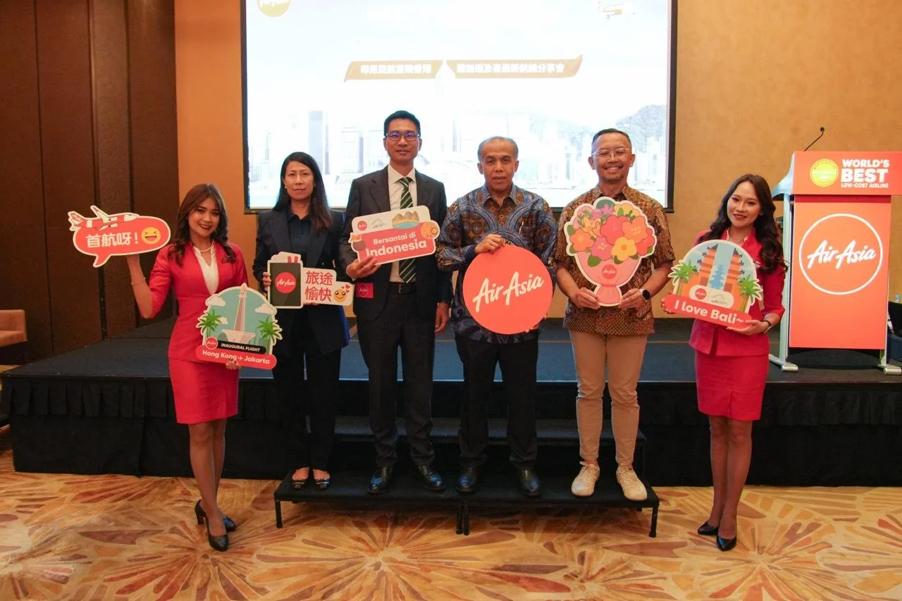 Indonesia AirAsia Resmi Terbang Langsung dari Jakarta ke Hong Kong, Tingkatkan Akses Penerbangan Internasional ke Asia