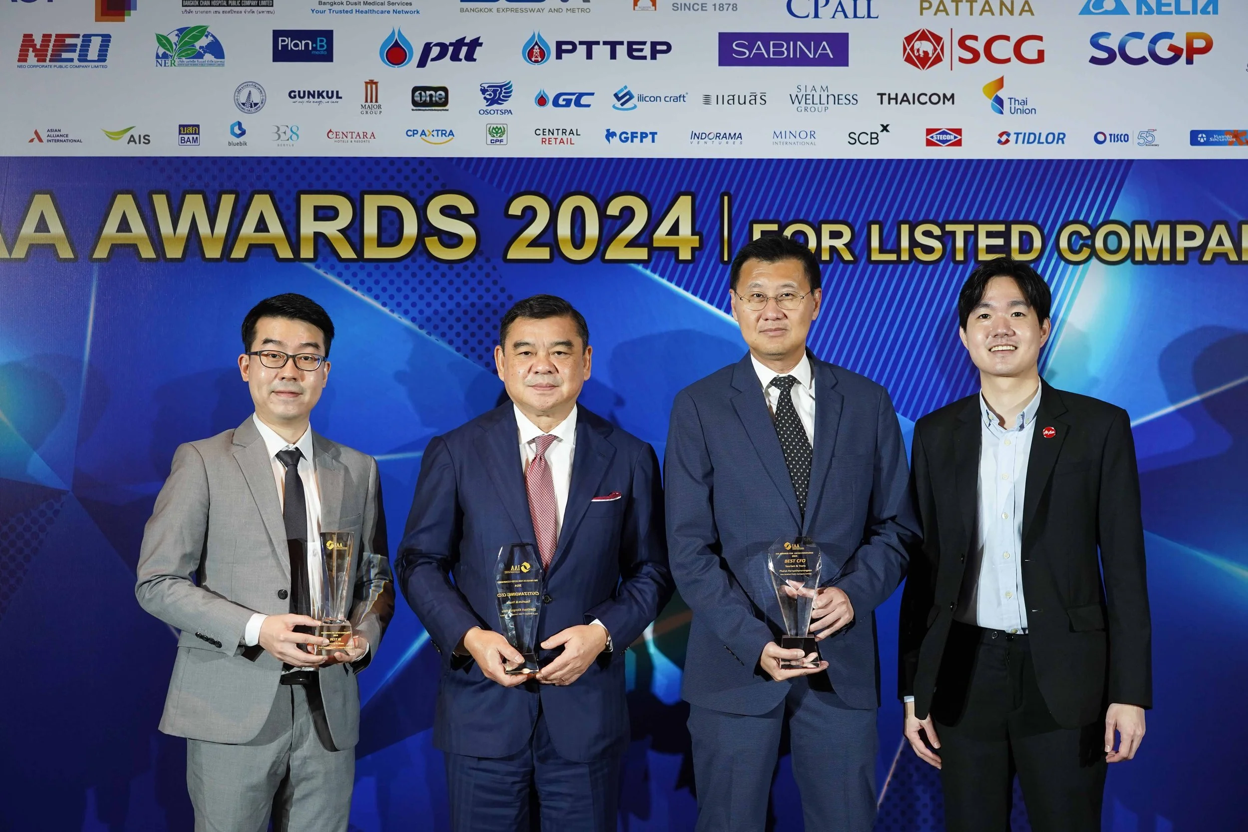 AAV takes Top CEO, CFO and IR Accolades at prestigious IAA Awards 2024 