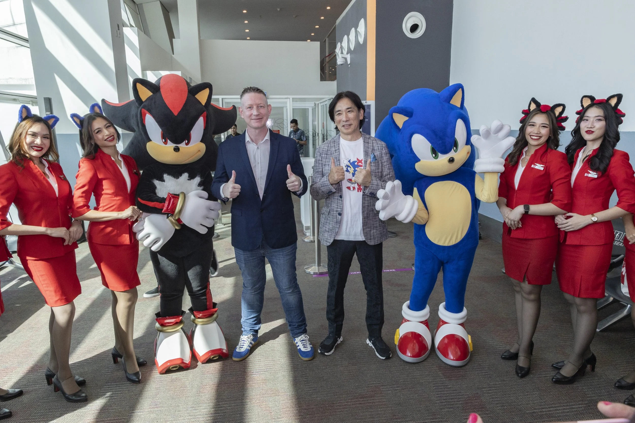AirAsia celebrates guests onboard AirAsia X SEGA Sonic the Hedgehog flight in style!