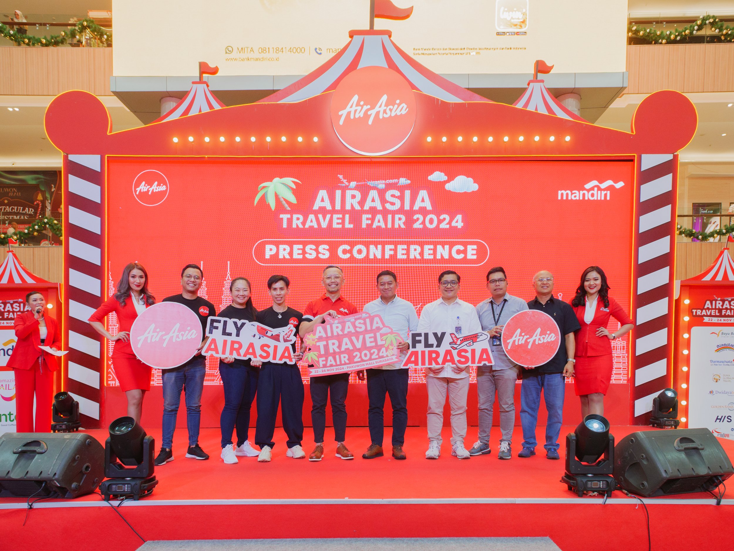 Tutup Tahun 2024, Indonesia AirAsia Gelar Travel Fair di Surabaya Berikan Promo Istimewa dan Kesempatan Terbang Gratis!