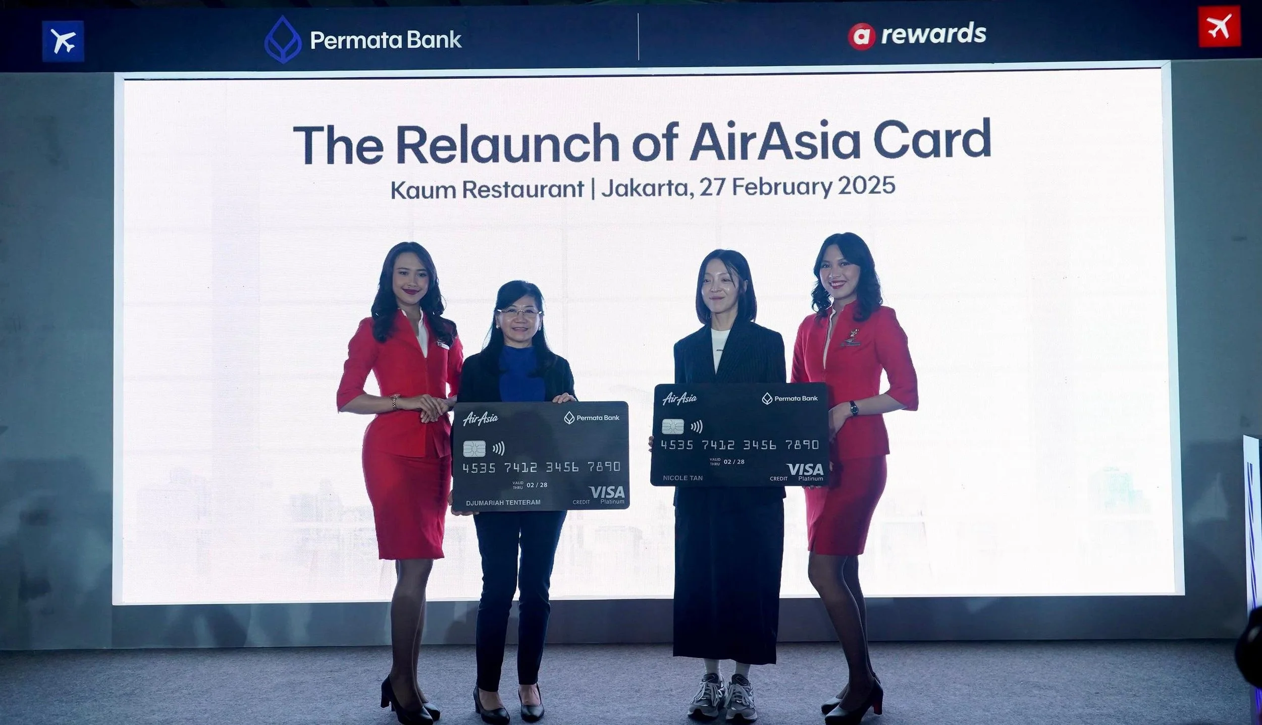 AirAsia Rewards Perkuat Posisi di Indonesia, Luncurkan AirAsia Card Versi Terbaru bersama Permata Bank