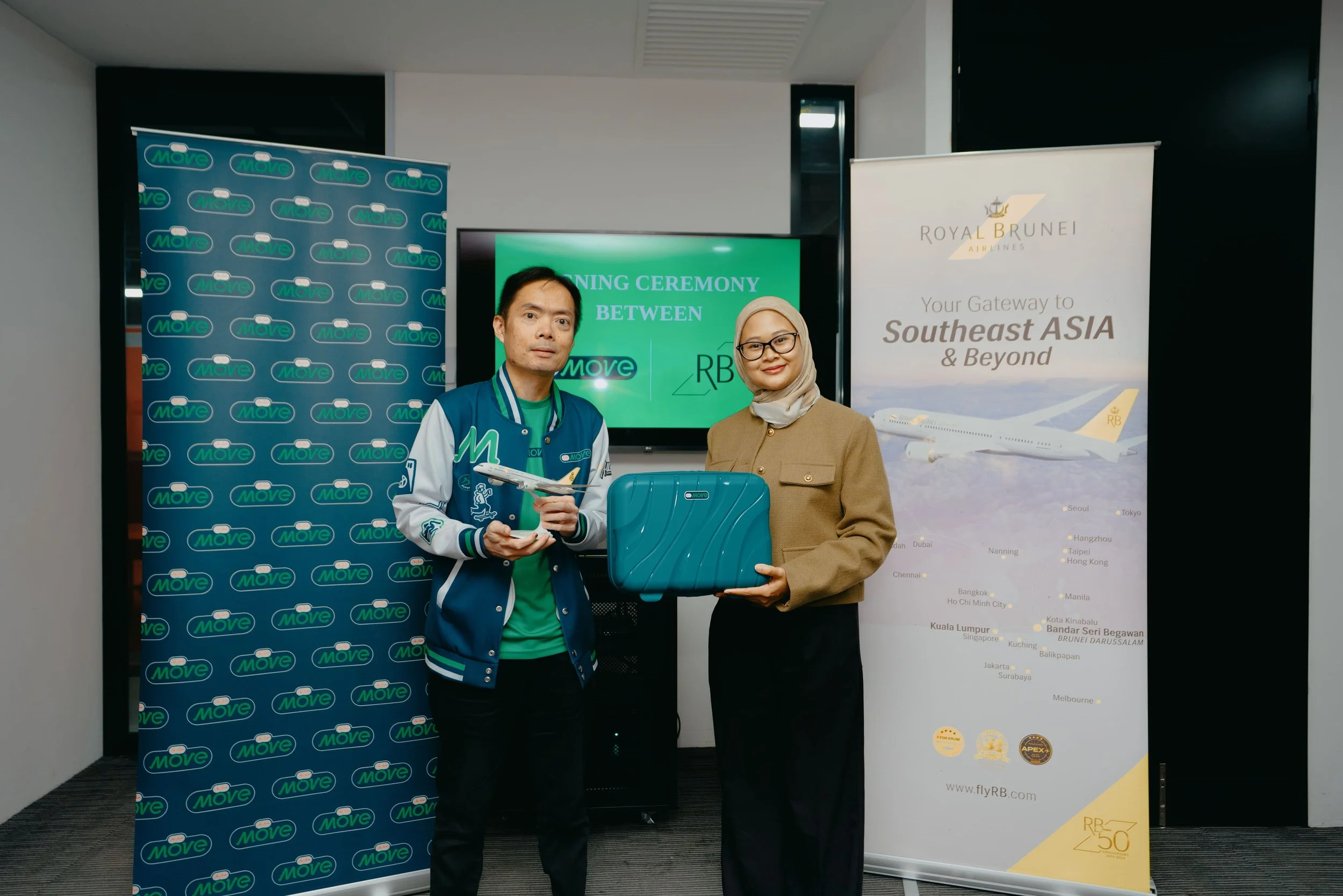 Royal Brunei Airlines Melakar Langkah Baharu bersama AirAsia MOVE