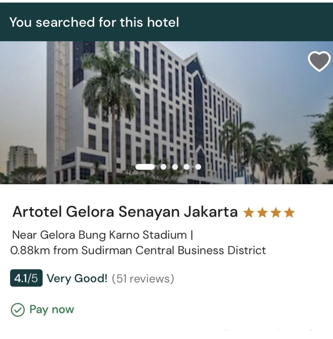 ARTOTEL Gelora Senayan