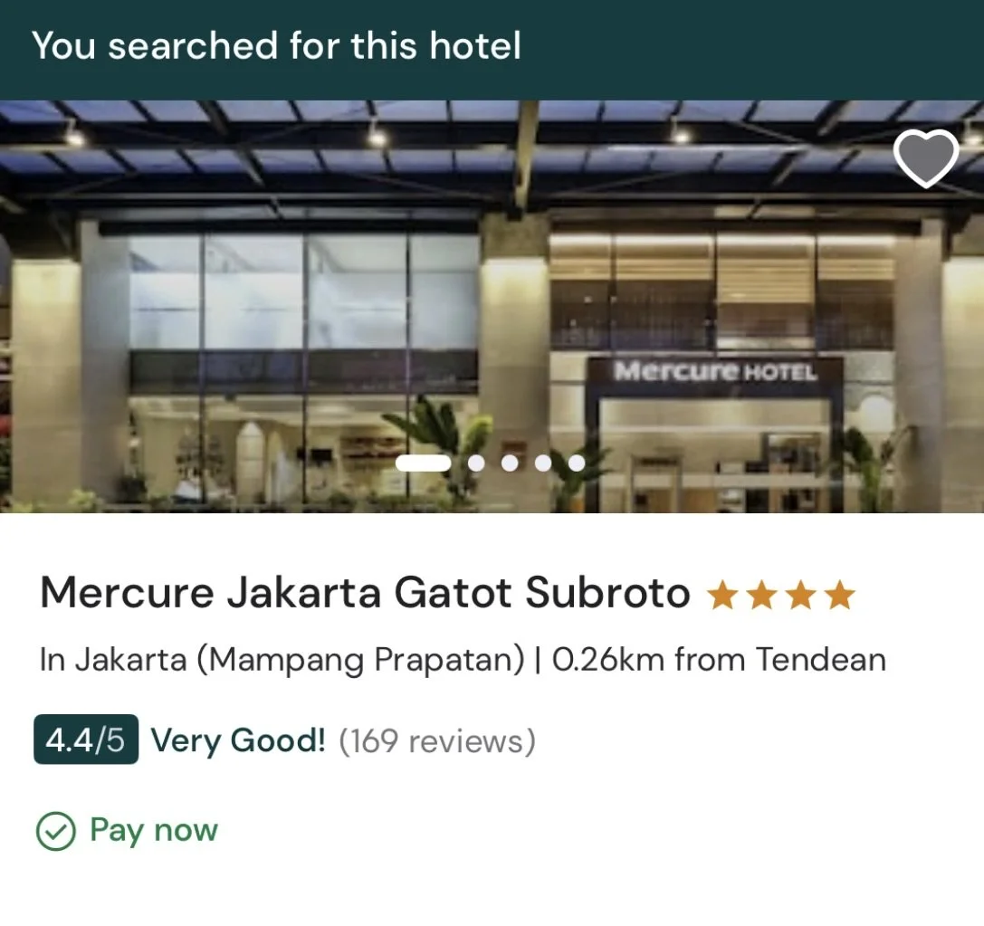Mercure Jakarta Gatot Subroto