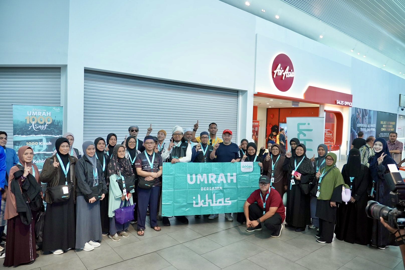 ikhlas.com fulfills the dreams of 1,000 asnaf to perform umrah
