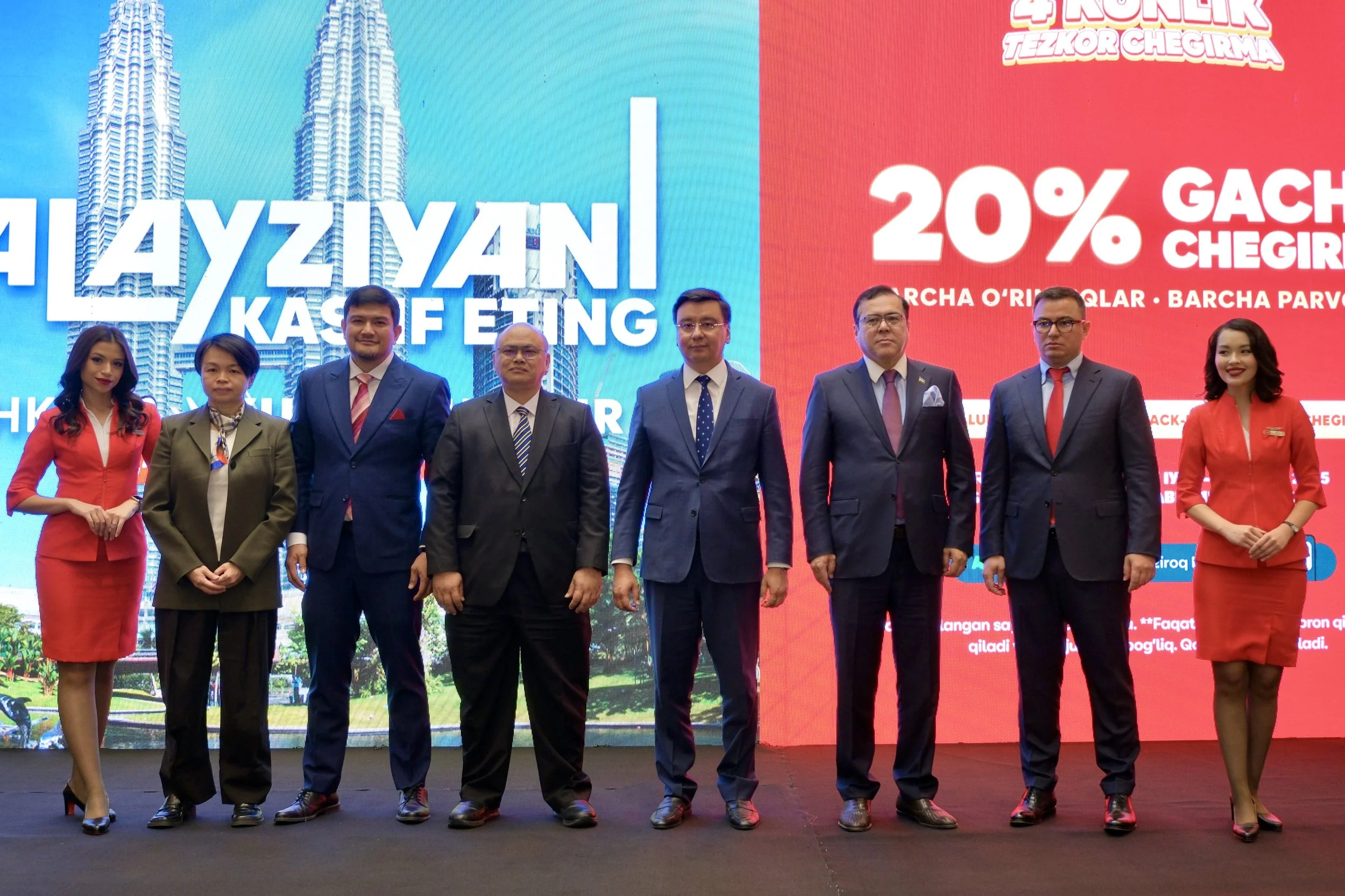 AirAsia X Avikompaniyasi Ochilishi Munosabati Bilan O’tkazilgan Matbuot Anjumani Bo’yicha