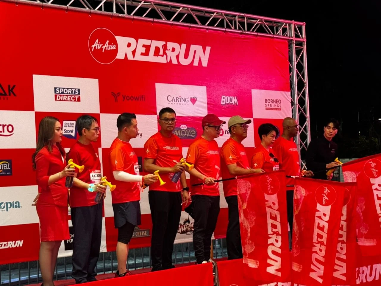 亚航 RedRun 空降槟城 全国4,000多名跑者齐聚参赛